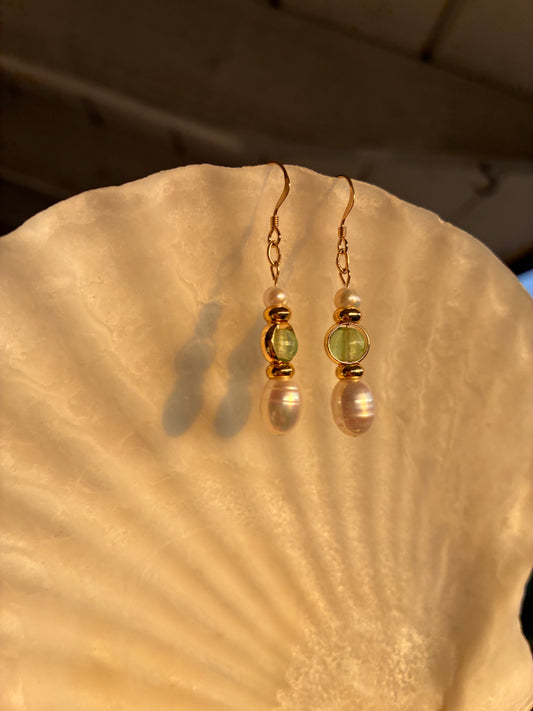 Glassy stack earrings